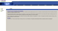 Desktop Screenshot of itgravity.com